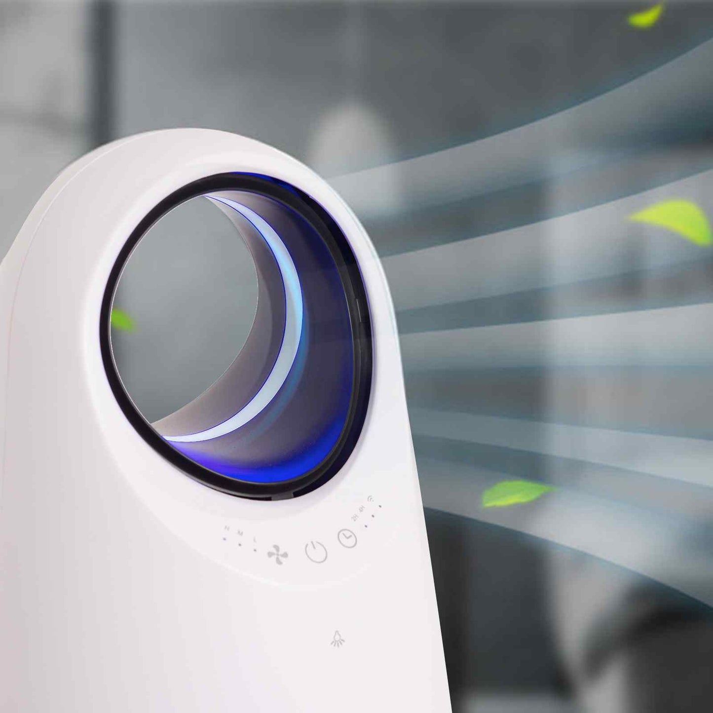 MyGenie Ultra Quiet Eco Flow Air Purifier, Wi-Fi HEPA Filtration