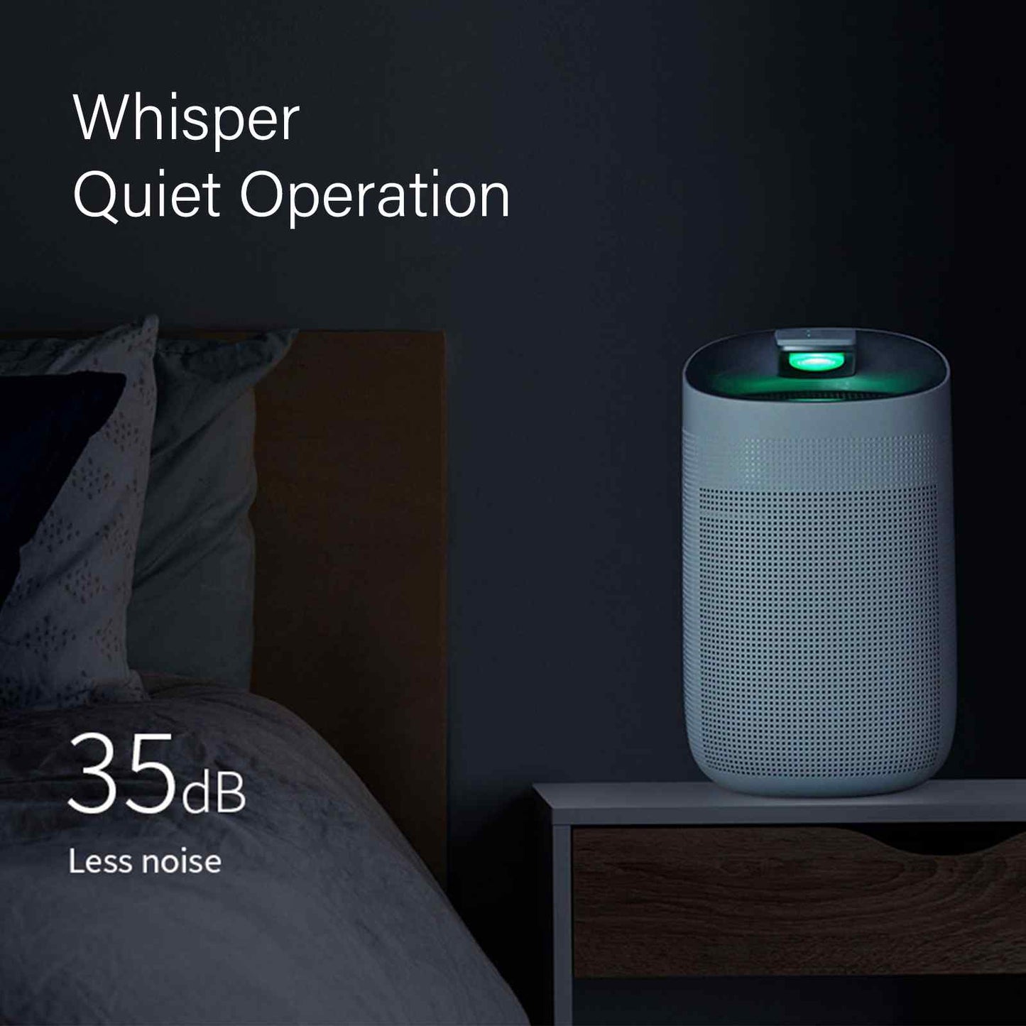 MyGenie 2-in-1 Air Purifier & Dehumidifier, Wi-Fi App, HEPA Filter