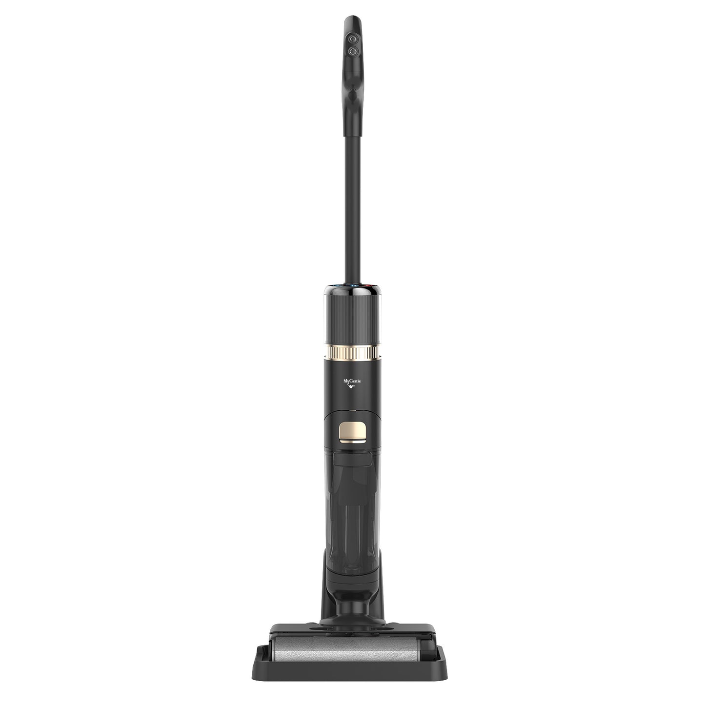 MyGenie Zeus Cordless Wet And Dry Floor Cleaner Voice LCD Screen Bullet Grey