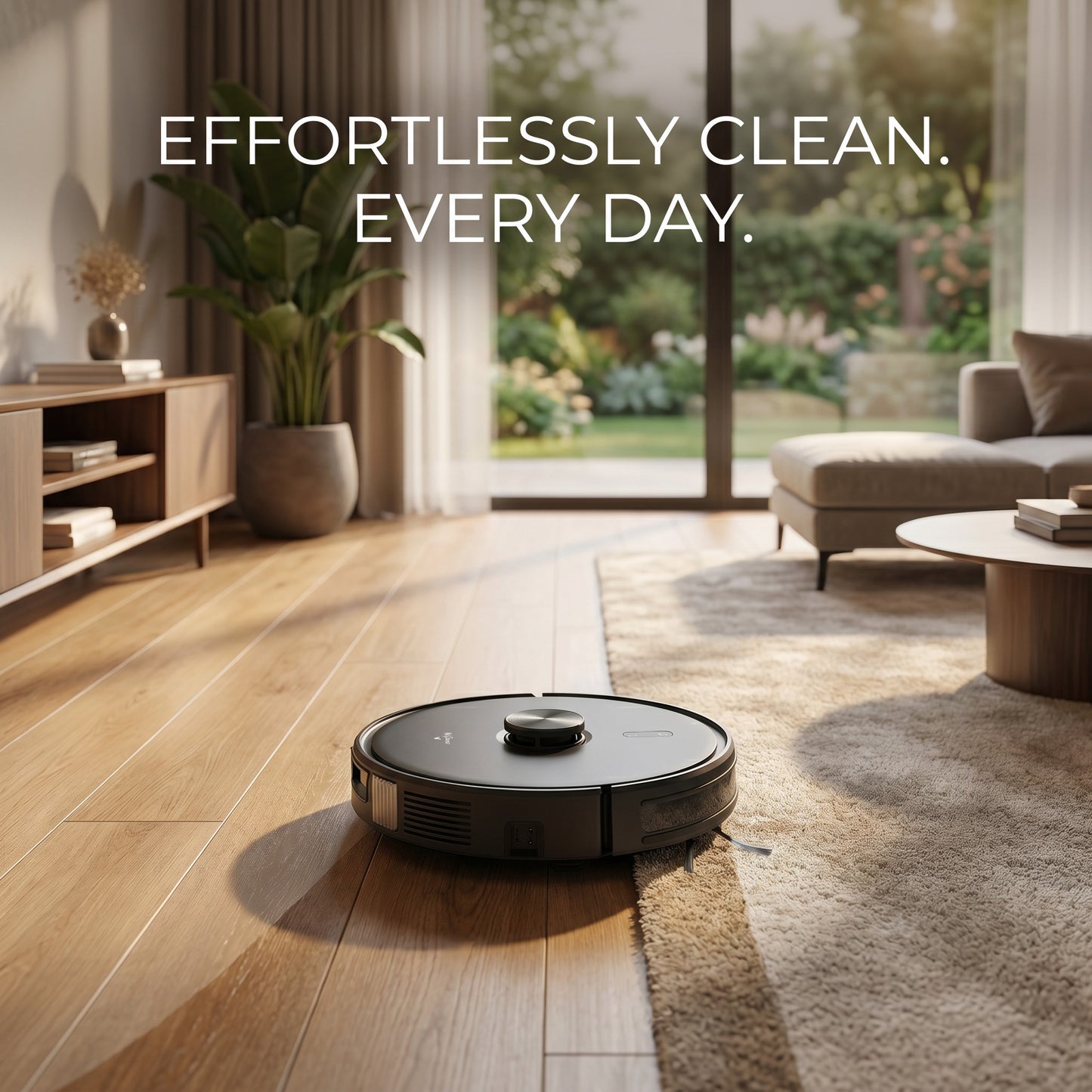 MyGenie Raptor Laser Robot Vacuum, Smart Mapping, HEPA, Powerful Suction