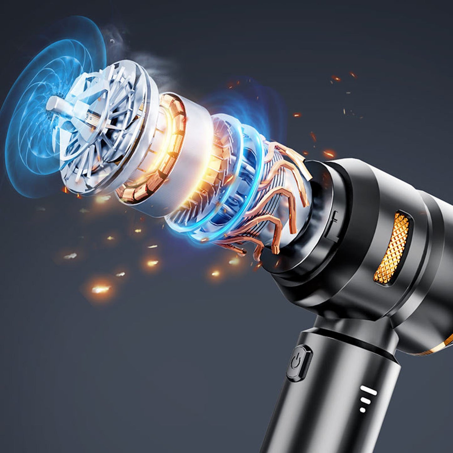 MyGenie Tornado Pro V2.0 Handheld Vacuum & Blower, 15kPa, HEPA Filter