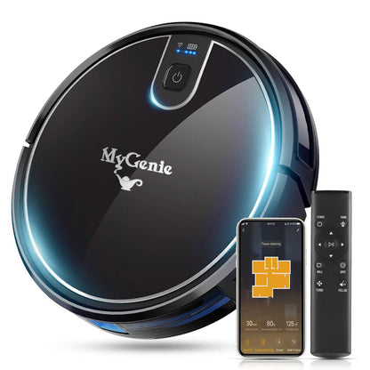 MyGenie XSonic Pro Wi-Fi Robot Vacuum & Mop, Wet/Dry, HEPA, Carpets