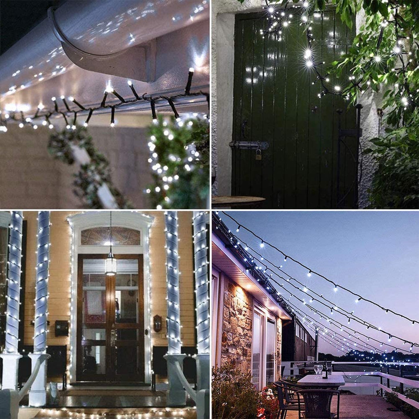 Milano Décor Outdoor LED Plug In Fairy Lights || 200 Lights