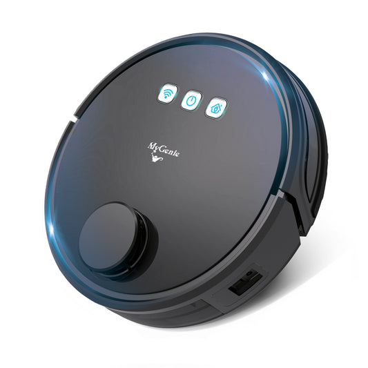 MyGenie Laser Smart Pro IQ360 Robot Vacuum, Wi-Fi, HEPA, Remote Control