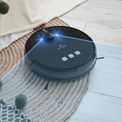 MyGenie Laser Smart Pro IQ360 Robot Vacuum, Wi-Fi, HEPA, Remote Control