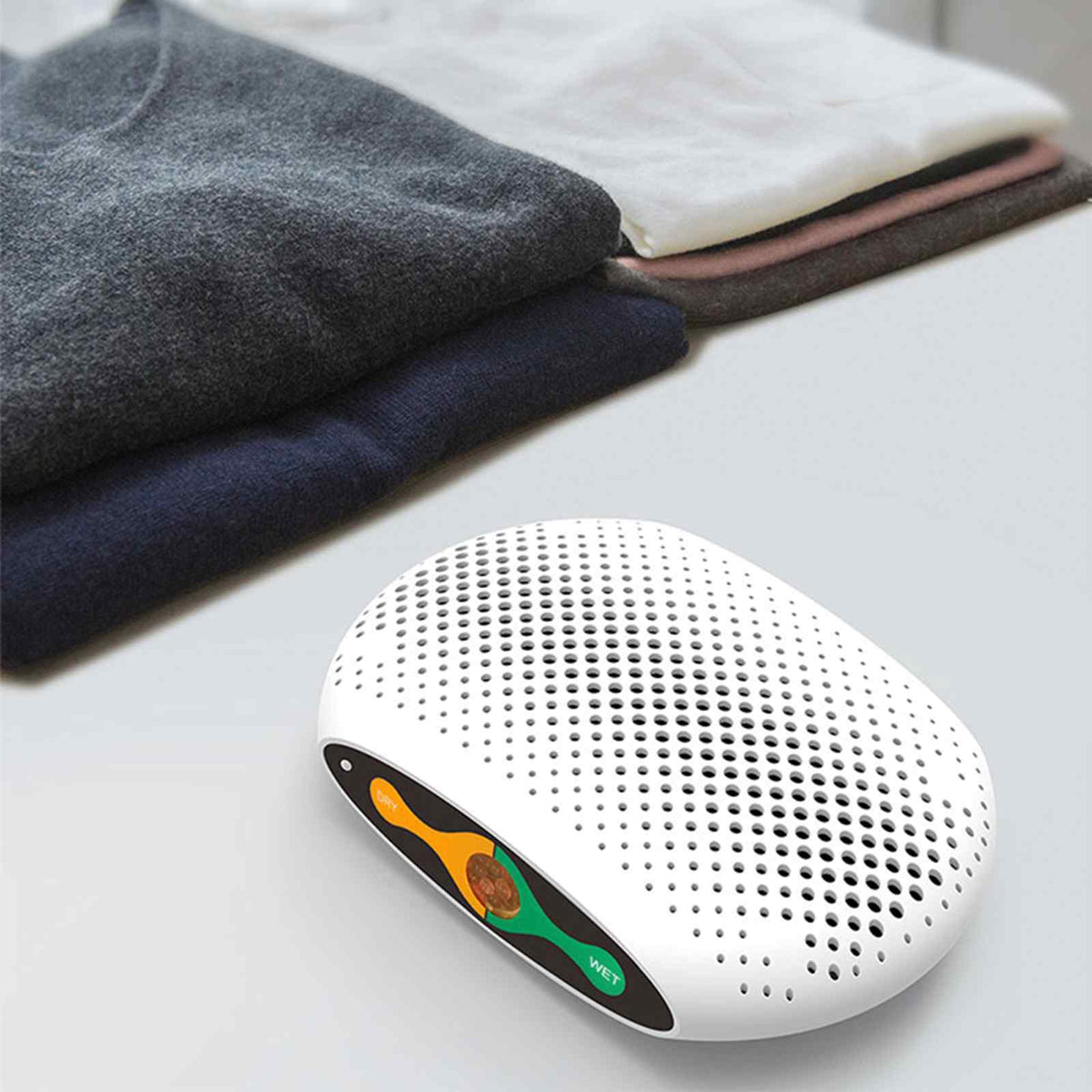 MyGenie Compact Reusable Dehumidifier Moisture Extractor Compact Porta ...