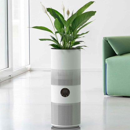 MyGenie 2-in-1 Tower Air Purifier with Planter, Wi-Fi HEPA Filtration
