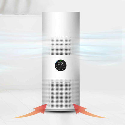 MyGenie 2-in-1 Tower Air Purifier with Planter, Wi-Fi HEPA Filtration