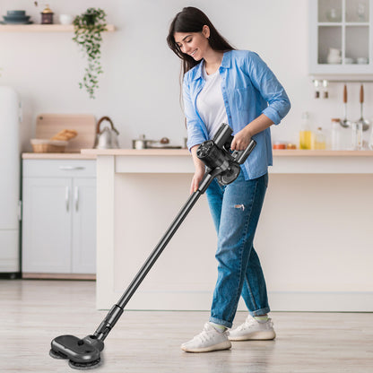 MyGenie X9 Twin Spin Turbo Vacuum & Mop, Cordless, Floor Mopping Power