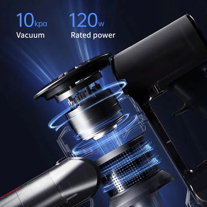 MyGenie X9 Twin Spin Turbo Vacuum & Mop, Cordless, Floor Mopping Power