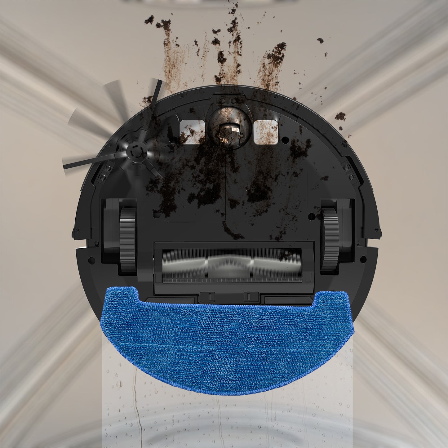 MyGenie Laser Sonic AI Robotic Vacuum and Mop