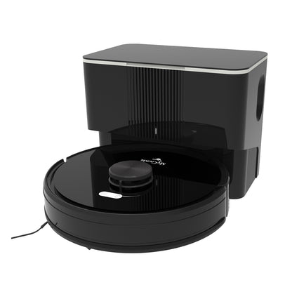 MyGenie Laser IQ360 Turbo+ Robot Vacuum & Mop, LiDAR Tower Dock, HEPA