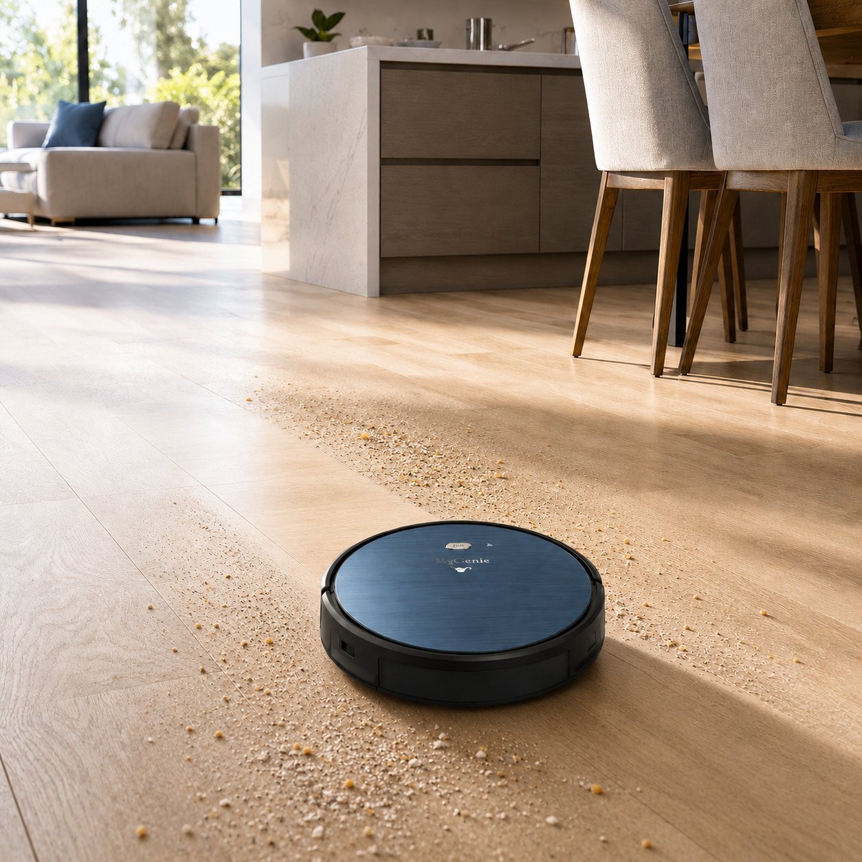 MyGenie Xsonic V5 Max Hydro 3-in-1 Robot Vacuum & Mop, WiFi App Control