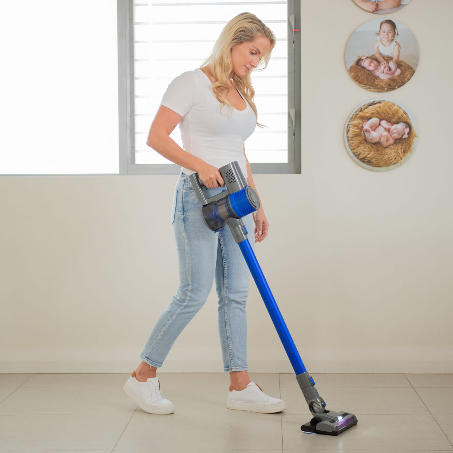 MyGenie Fusion Pro H20 Stick Vacuum 3-In-1 Mop Cordless Handheld Strong Suction