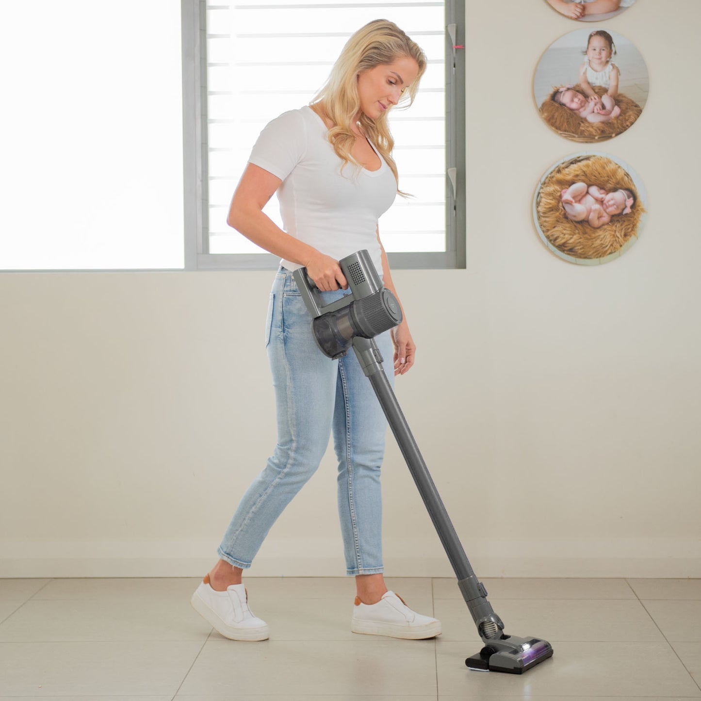 MyGenie Fusion Pro H20 Stick Vacuum 3-In-1 Mop Cordless Handheld Strong Suction