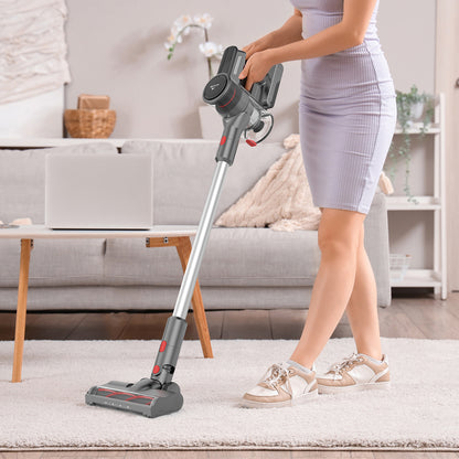 MyGenie X-Lite Pro Cordless Stick Vacuum, LED Lights, HEPA, Powerful
