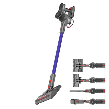 MyGenie X-Lite HYDRA Glide Pro Cordless Vacuum & Mop, LED, HEPA Filter