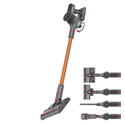 MyGenie X-Lite HYDRA Glide Pro Cordless Vacuum & Mop, LED, HEPA Filter