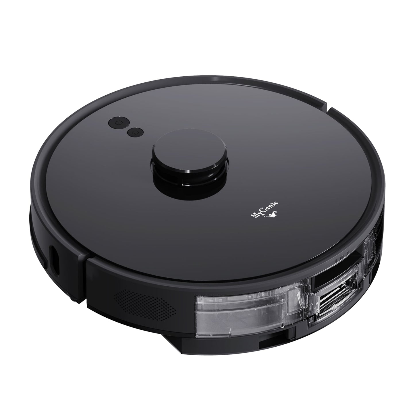 MyGenie OPtiX XR600 Robotic Vacuum Wet Mop Lightstream Technology Black