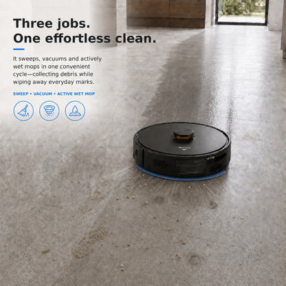 MyGenie Raptor Laser Robot Vacuum, Smart Mapping, HEPA, Powerful Suction