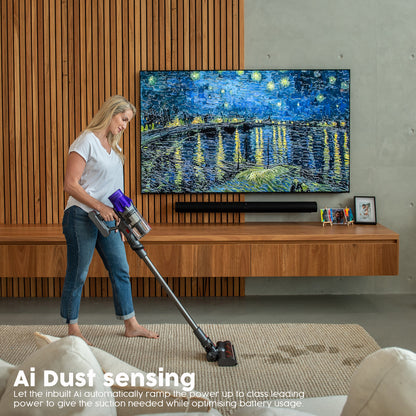 MyGenie Sentinel AI Pro Cordless Stick Vacuum & Mop, Smart, HEPA
