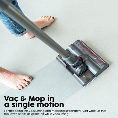 MyGenie Sentinel AI Pro Cordless Stick Vacuum & Mop, Smart, HEPA