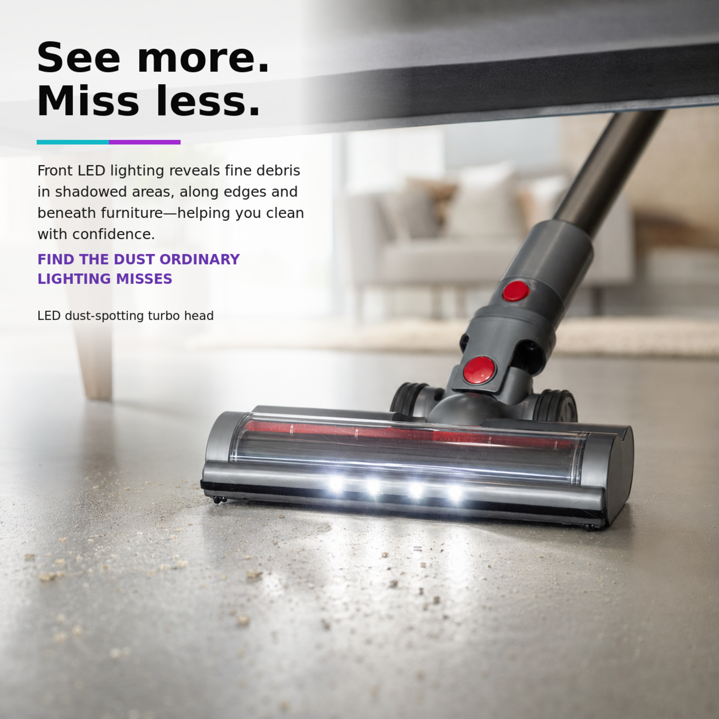 MyGenie Sentinel AI Pro Cordless Stick Vacuum & Mop, Smart, HEPA