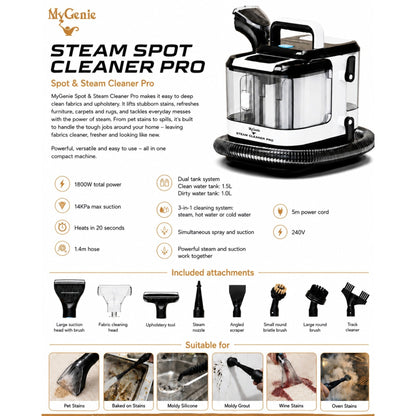 MyGenie Steam Spot Cleaner Pro