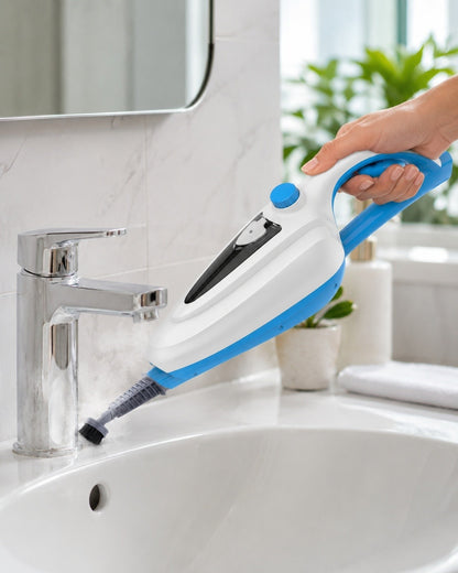MyGenie Vortex 10-in-1 Steam Mop, 1400W Multi-Surface Cleaner & Handheld Steamer