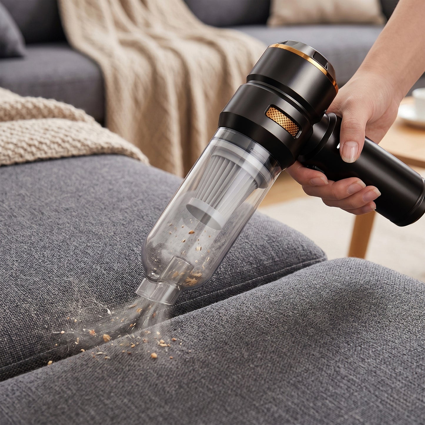 MyGenie Tornado Pro V2.0 Handheld Vacuum & Blower, 15kPa, HEPA Filter