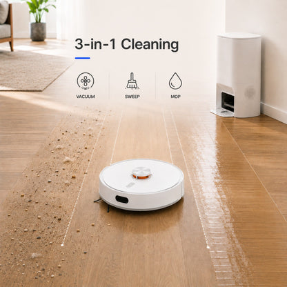 MyGenie Turbo Clean Self Empty Robotic Vacuum Cleaner