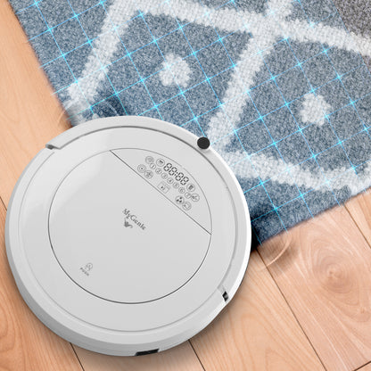 MyGenie ZX1000 Robot Vacuum & Mop, Wet/Dry Sweep, HEPA, Auto Recharge