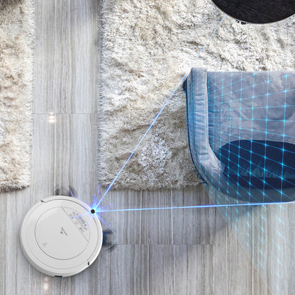 MyGenie ZX1000 Robot Vacuum & Mop, Wet/Dry Sweep, HEPA, Auto Recharge