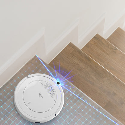 MyGenie ZX1000 Robot Vacuum & Mop, Wet/Dry Sweep, HEPA, Auto Recharge