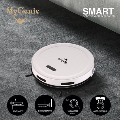 MyGenie Smart Robot Vacuum, App Control, Carpet & Hard Floors, Auto