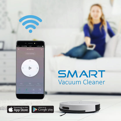 MyGenie Smart Robot Vacuum, App Control, Carpet & Hard Floors, Auto
