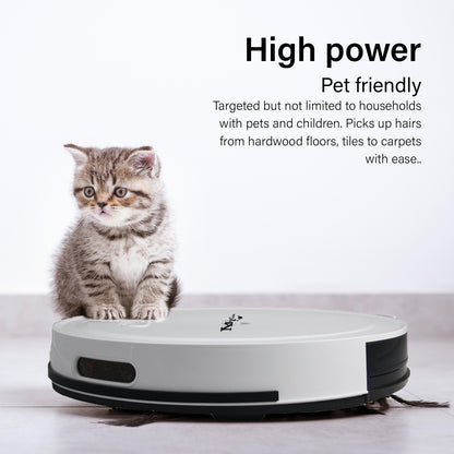 MyGenie Smart Robot Vacuum, App Control, Carpet & Hard Floors, Auto