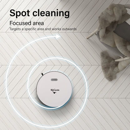 MyGenie Smart Robot Vacuum, App Control, Carpet & Hard Floors, Auto