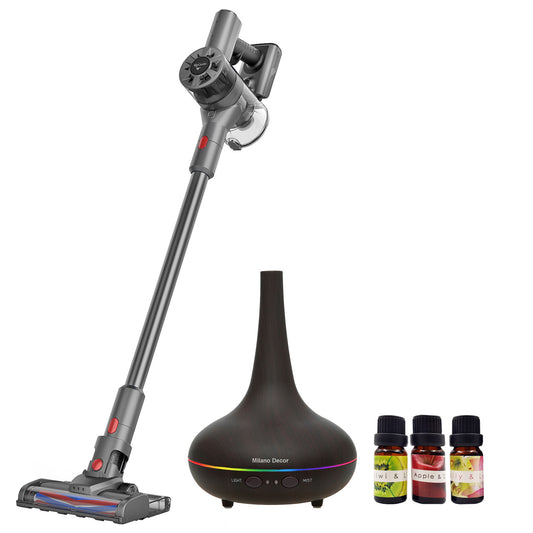 MyGenie H20 Pro 2-in-1 Cordless Vacuum & Mop + Bonus Aroma Diffuser