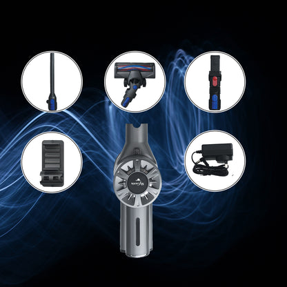 MyGenie X5 Cordless Stick Vacuum + Bonus Aroma Diffuser Humidifier