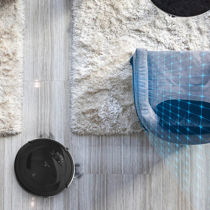 MyGenie ZX1000 Robot Vacuum & Mop + Bonus Aroma Diffuser with 3 Oils