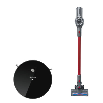 MyGenie Ultimate Set, Smart Robot Vacuum + X5 Cordless Stick Vacuum
