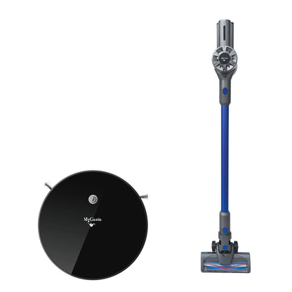MyGenie Ultimate Set, Smart Robot Vacuum + X5 Cordless Stick Vacuum