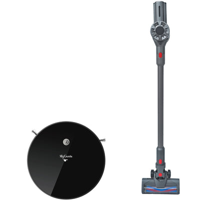 MyGenie Ultimate Set, Smart Robot Vacuum + X5 Cordless Stick Vacuum