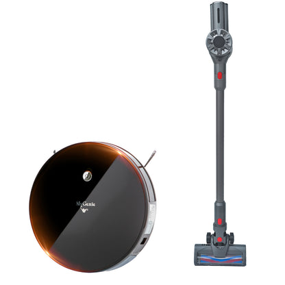 MyGenie Vacuum Set, XSonic Wet/Dry Robot Vacuum + X5 Stick Vacuum