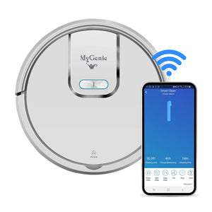 MyGenie WI-FI GMAX Robotic Vacuum Cleaner Mop App Control Dry & Wet Auto Robot