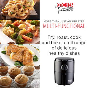 Kitchen Couture Air Fryer Healthy Food No Oil Cooking Recipe 3.4L Capacity